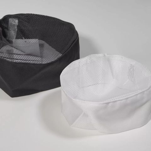 Vendella Serve Chef Hat Black Medium