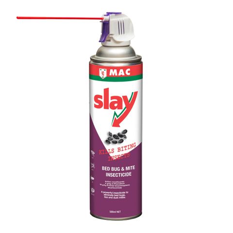AZSLAYBB5A Mac Slay Bed Bug & Mite Insecticide Spray 500ml ea