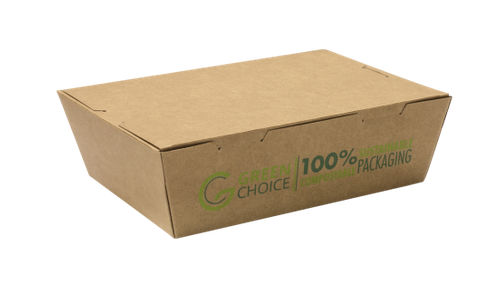 Green Choice Take Away Box Large 50 per sleeve