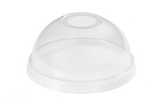 Green Choice Clear Cup Dome Lid 50 per sleeve