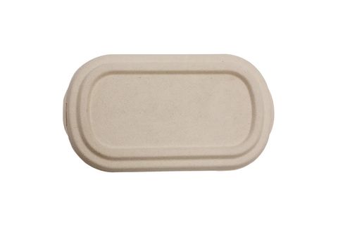 Sugar Cane Food Box Lid For  850ml Container