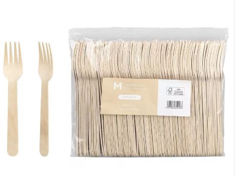 MPH38100 Matthews Wooden Fork 16cm 100pk