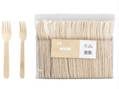 Matthews Wooden Fork 16cm 100pk