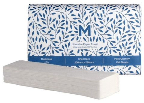 Matthews Ultra Slim Towel 230x290mm / 1ply / 3000 units per ctn