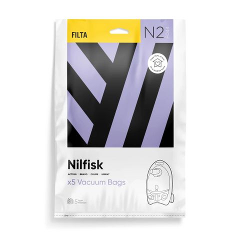 Nilfisk Sprint/Vac Pac - Vacuum Bags 5Pk