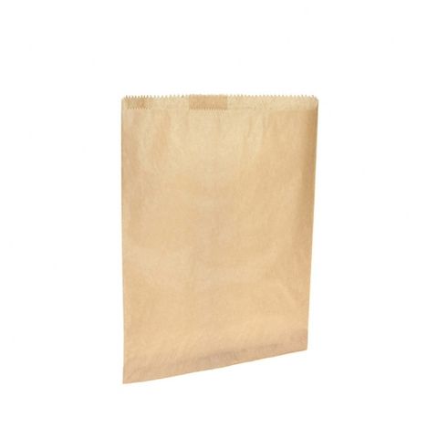 #8 Flat Brown Paper Bag 255mmx330mm 500 pkt