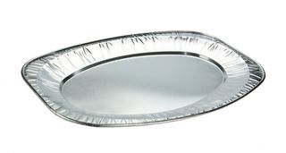 Uni - Foil Oval Foil Platter / Tray 510x290x44