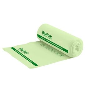 Biopak 80L Bioplastic Bags( HOME COMPOSTABLE) 20 units per slve