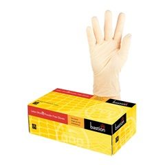 FT100-141 Bastion Latex Ultra P/F Glove Small Pkt 100