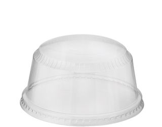 MPM Tall P.E.T. Dome Dessert Cup Lid 50 units per slve