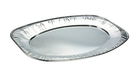 Unipak Foil Oval Foil Platter Tray ea