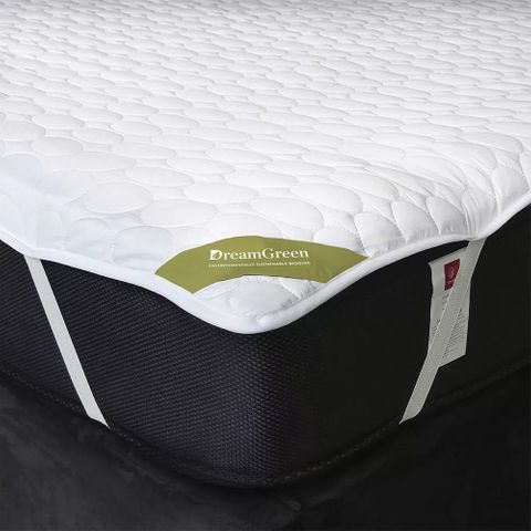 Dreamticket Mattress Protector Quilted Corner Strap - Queen