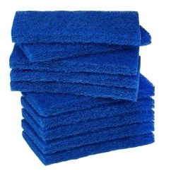 AMGHKGLPBLU Flita Glomesh Hand / Glitter Pad 250x115mm Blue