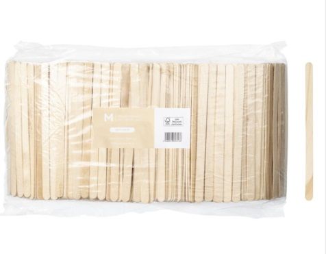 Matthews Wooden Stirrer Sticks Natural 10mm x 175mm 1000 units per pk