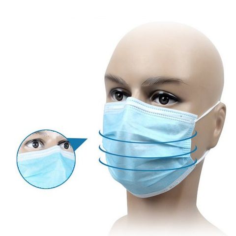 Matthews Disposable Medical Face Mask 3 ply 50 pack