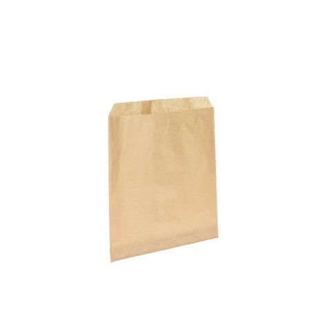 BAGBF4 #4 Flat Brown Paper Bag 500 units per pkt