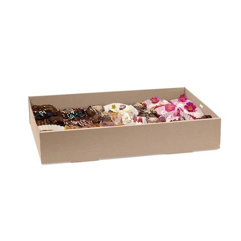 KRAFT BOX X/ LGE 450x310x80mm 10 UNITS PER PACK