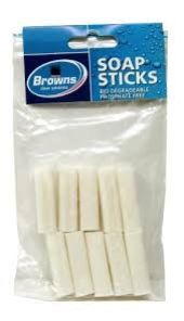 Soap Sticks - Browns (Pkt 10)
