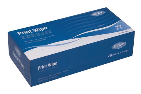 Printwipe Blue 100 Pack