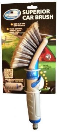 Browns Caress Superior Car Brush