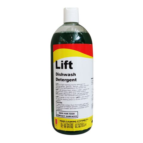 AGAR LIFT DISHWASHING DETERGENT 1LT