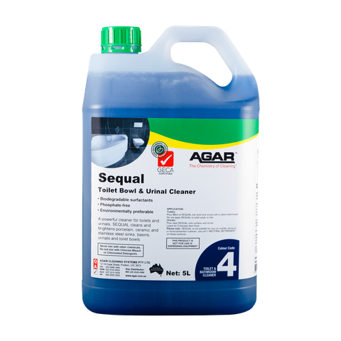 AGAR SEQUAL 5LT TOILET & BATHROOM CLEANER