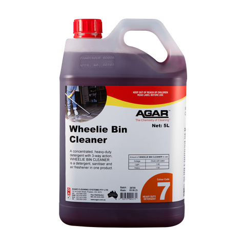 AGAR WHEELIE BIN CLEANER 5LT