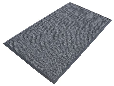 MATTEK PRESTIGE DIAMOND MAT CHARCOAL 120CM X 180CM