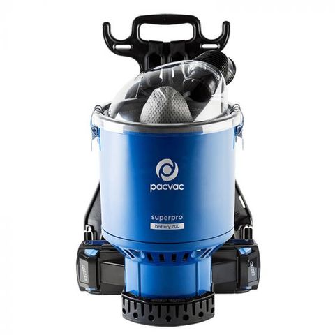 PACVAC  Superpro Go Backpack Battery Vacuum