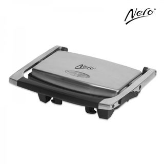 Nero Stainless Steel Sandwich Press 2 Slice