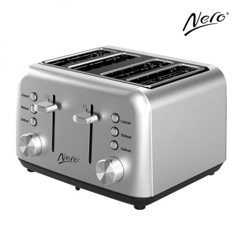 Nero Classic Style Toaster 4 Slice