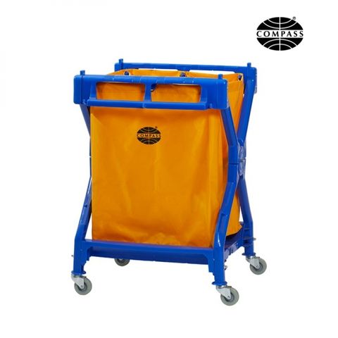 Compass Scissor Laundry Cart with Bag 195L