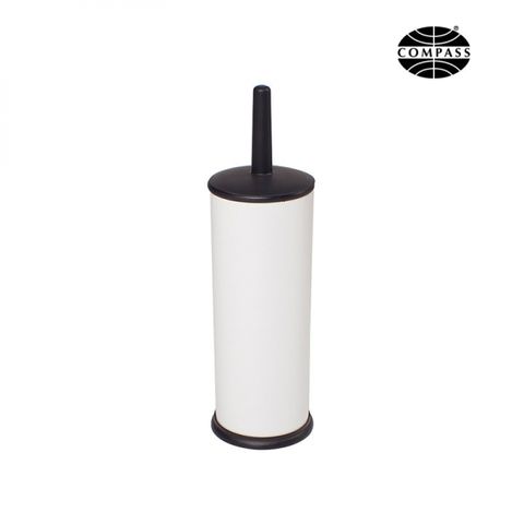 COMPASS WHITE POWDER COATED TOILET BRUSH