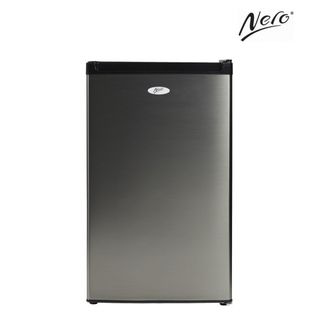 Nero Stainless Steel Bar Fridge and Freezer 125L