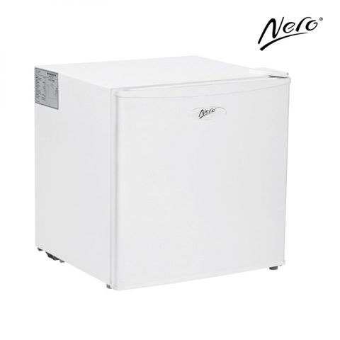 Nero White Bar Fridge and Freezer 48L