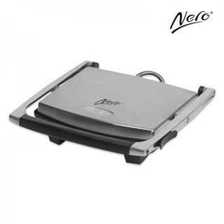 Nero Stainless Steel Sandwich Press 4 Slice