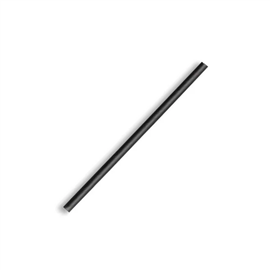 Biopak Paper Straws Cocktail Black 250/ PK