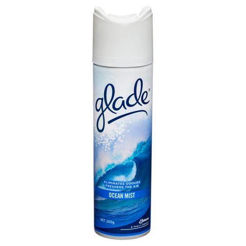 GLADE AIR FRESHENER OCEAN MIST 200G CTN of 6