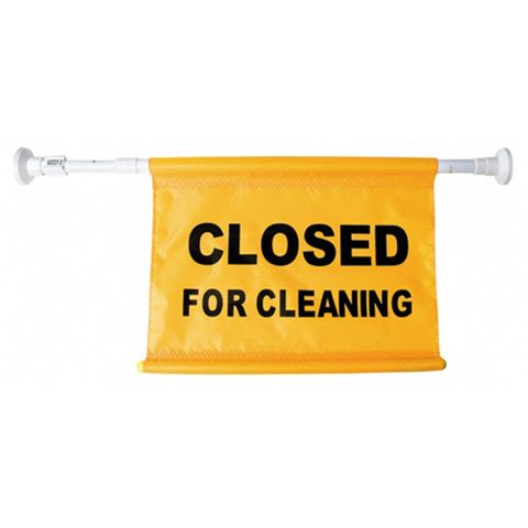 OATES CLOSED FOR CLEANING SAFETY SIGN JA-005