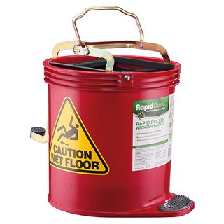 RAPIDCLEAN ROLLER WRINGER BUCKET RED IW-005RR