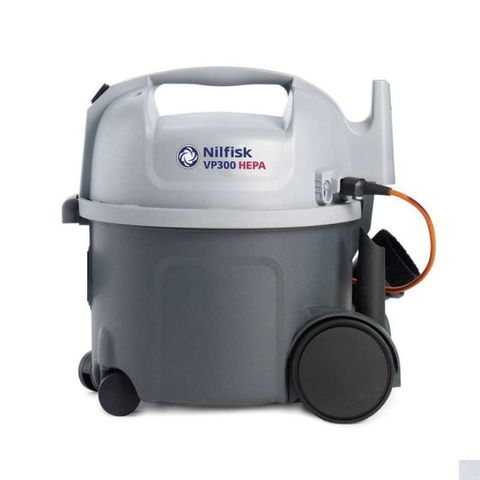 NILFISK VP300 HEPA RATED CANISTER VACUUM