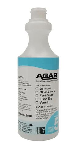 AGAR SPRAY BOTTLE GLASS CLEANERS CODE 5