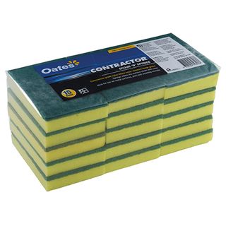 OATES CONTRACTOR SPONGE SCOURER PACK OF 15 SC-110V