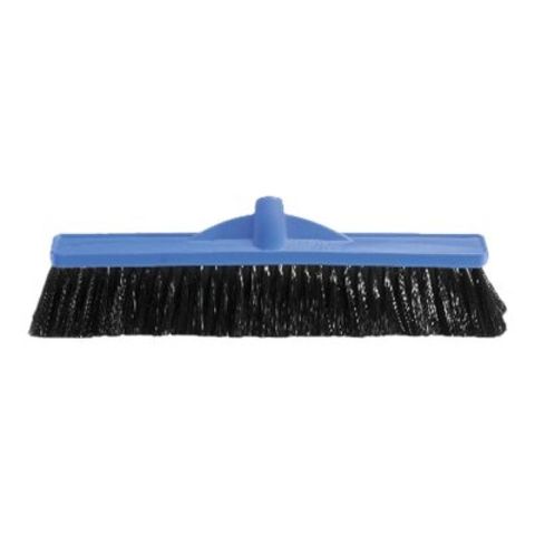 OATES 450MM MEDIUM STIFF POLY BROOM BLUE B-12131B