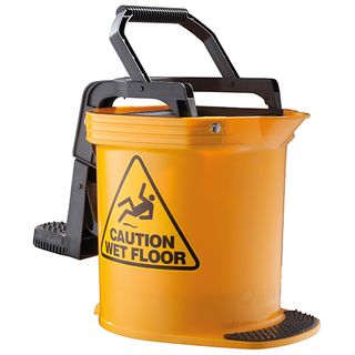 OATES WIDE MOUTH DURACLEAN BUCKET YELLOW IW-015Y