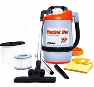 HAKO Rocket Vac XP + PLUS HEPA 14 BACKPACK VACUUM