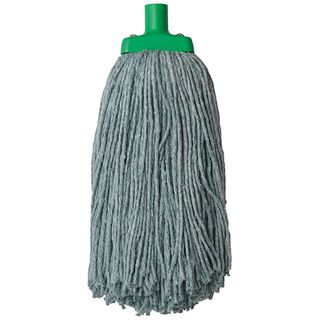 OATES DURACLEAN MOP HEAD 400GM GREEN MH-DC-01G