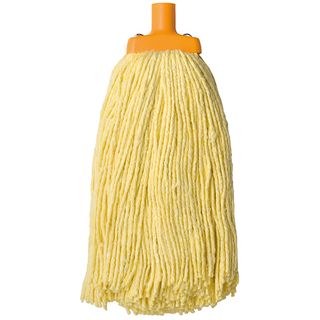 OATES DURACLEAN MOP HEAD 400GM YELLOW MH-DC-01Y