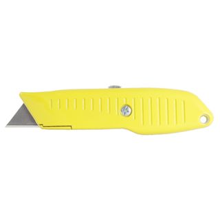 STERLING YELLOW RERACTABLE KNIFE