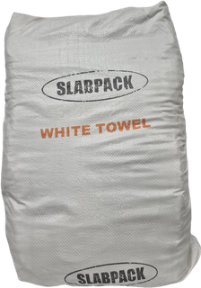 SMITHS TOWELLING RAGS WHITE 10KG